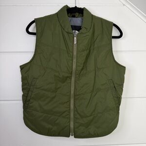 The North Face Women's Large National Park Service Vest Green Zip Up